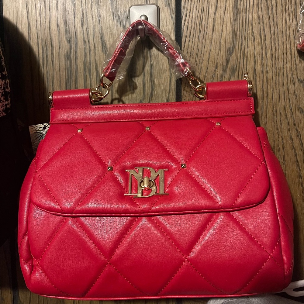 NWT Badgley Mischka purse with crossbody strap